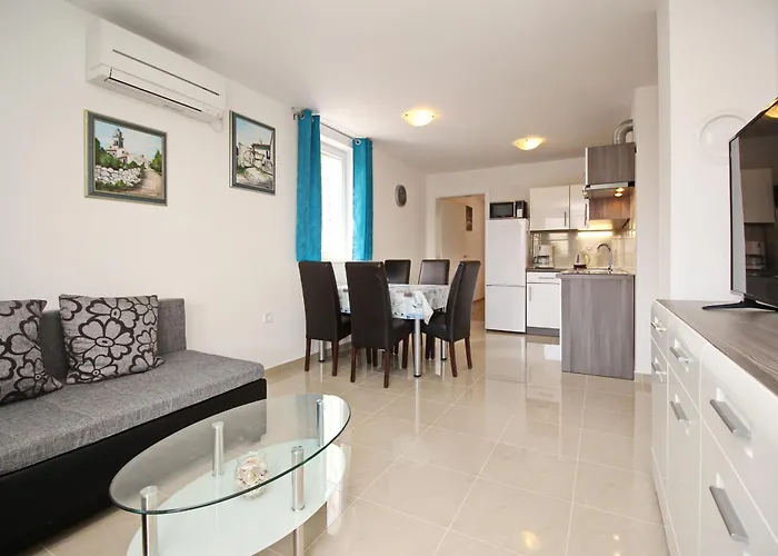 With Parking Space Baska, Krk - 22700 Apartman